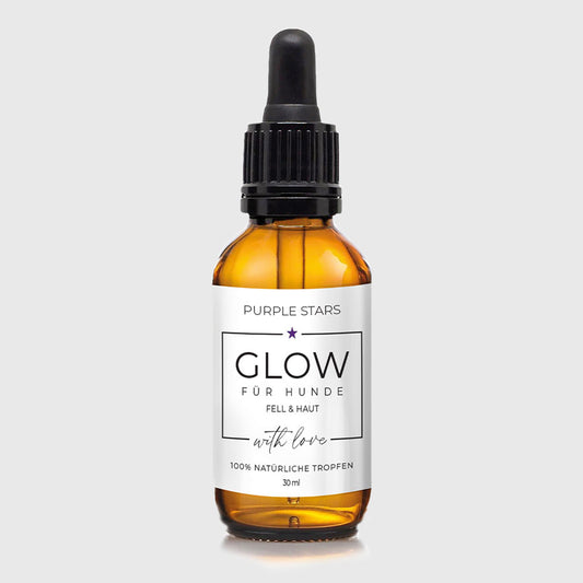 Glow - hilft gegen Schuppen bei Hunden